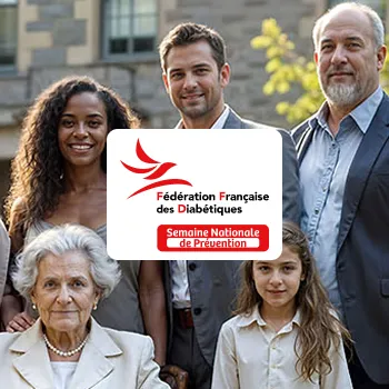 logo Fédération Française des Diabétiques - Semaine Nationale de Prévention